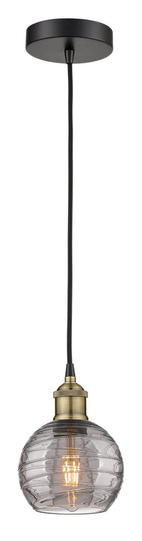 Edison Mini Pendant Antique Brass Finish