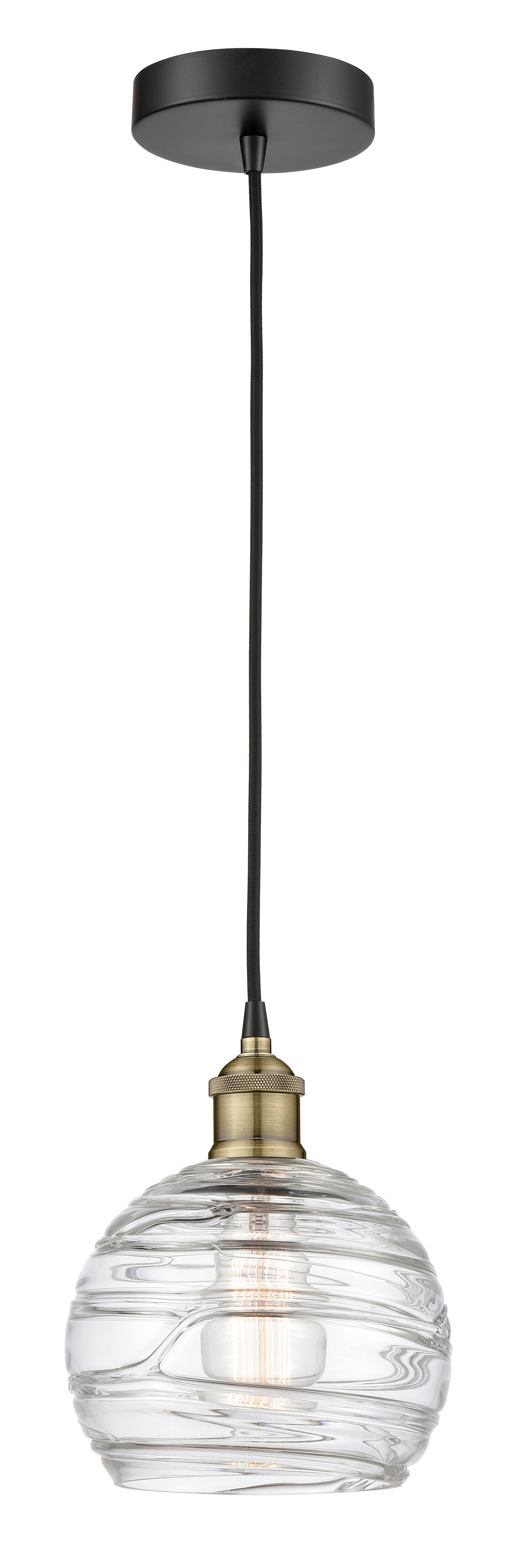 Edison Mini Pendant Antique Brass