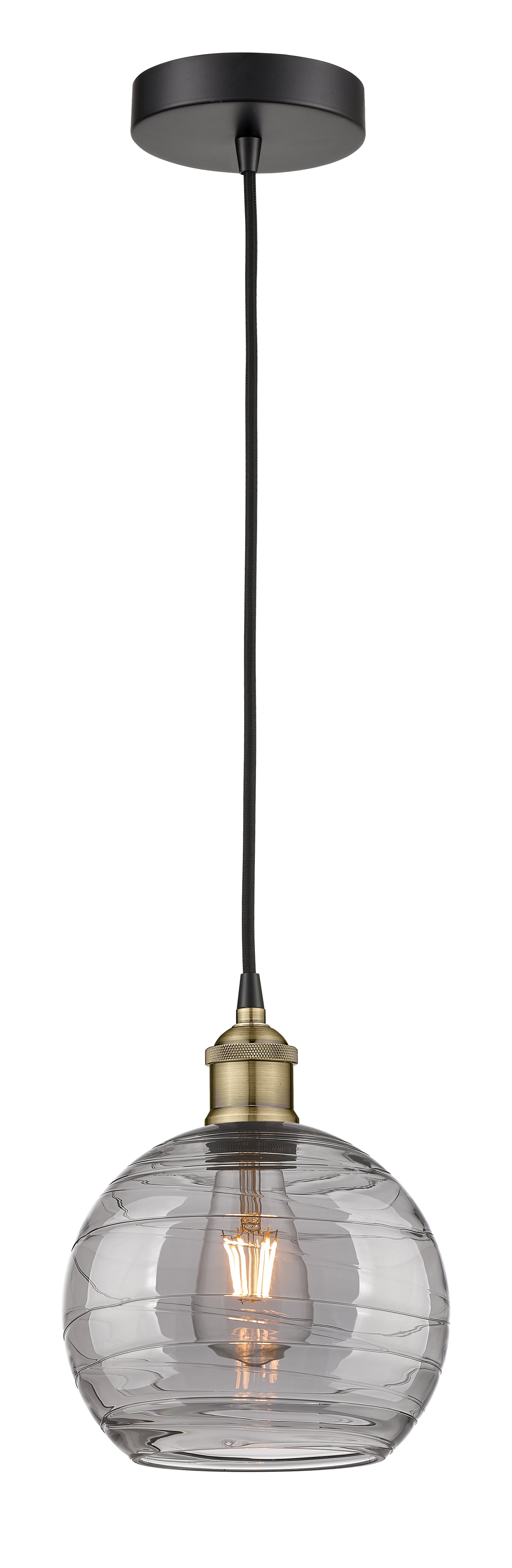 Edison Mini Pendant Antique Brass