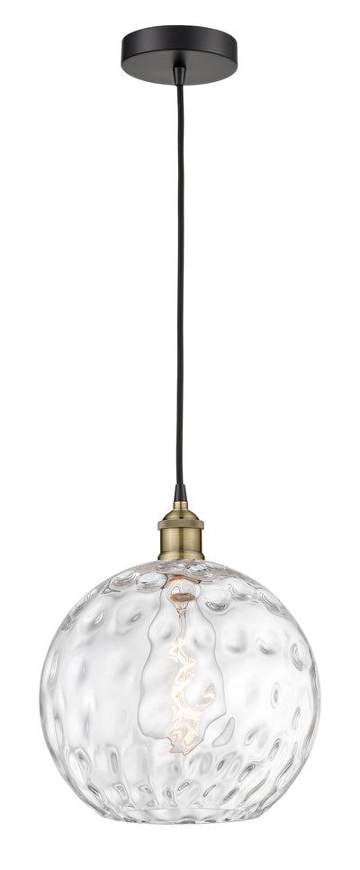 Edison Mini Pendant Antique Brass Finish