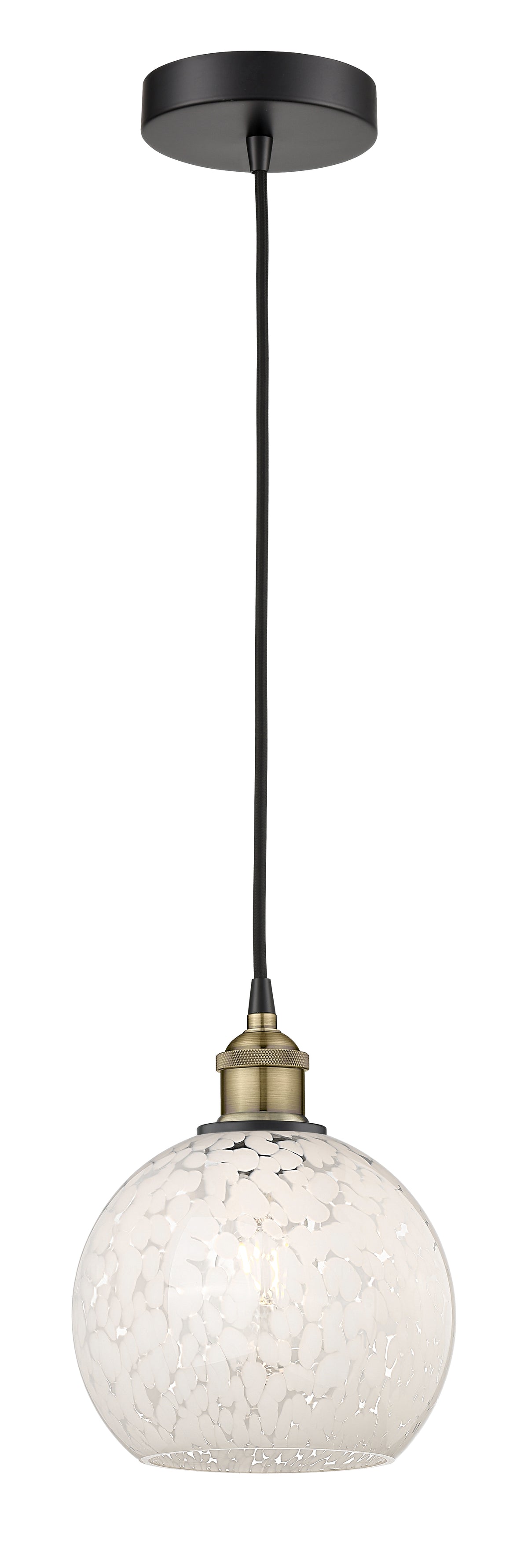 Edison Mini Pendant Antique Brass Finish