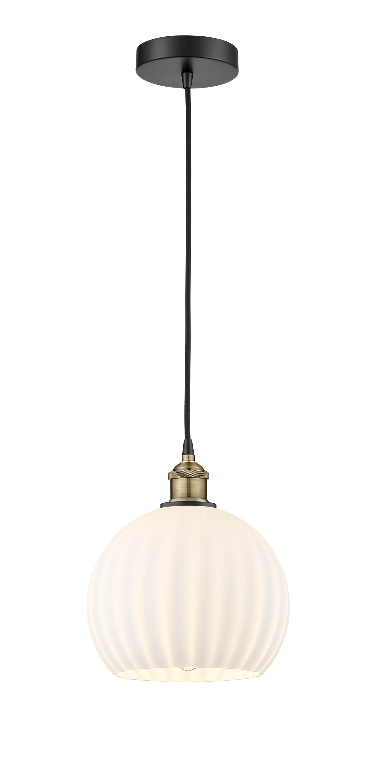 Edison Mini Pendant Antique Brass Finish