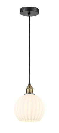 Edison Mini Pendant Cast Brass 8 Inch