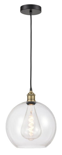 Edison Mini Pendant Antique Brass Finish