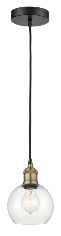 Edison Mini Pendant Antique Brass Finish