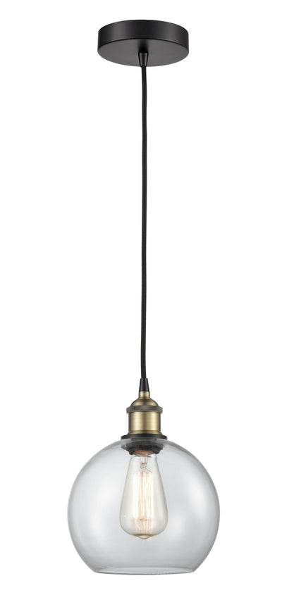 Edison Mini Pendant Antique Brass Finish