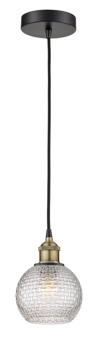 Edison Mini Pendant Antique Brass Finish
