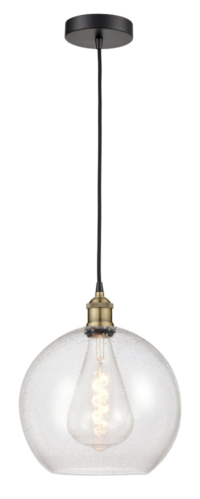 Edison Mini Pendant Antique Brass Finish