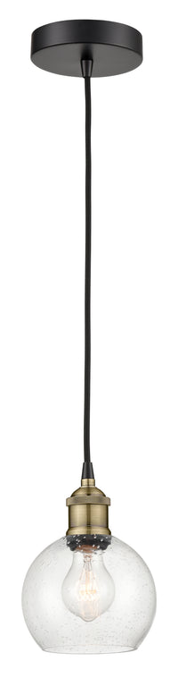 Edison Mini Pendant Antique Brass Finish