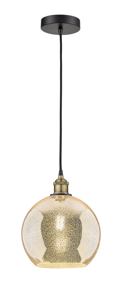 Edison Mini Pendant Antique Brass Finish