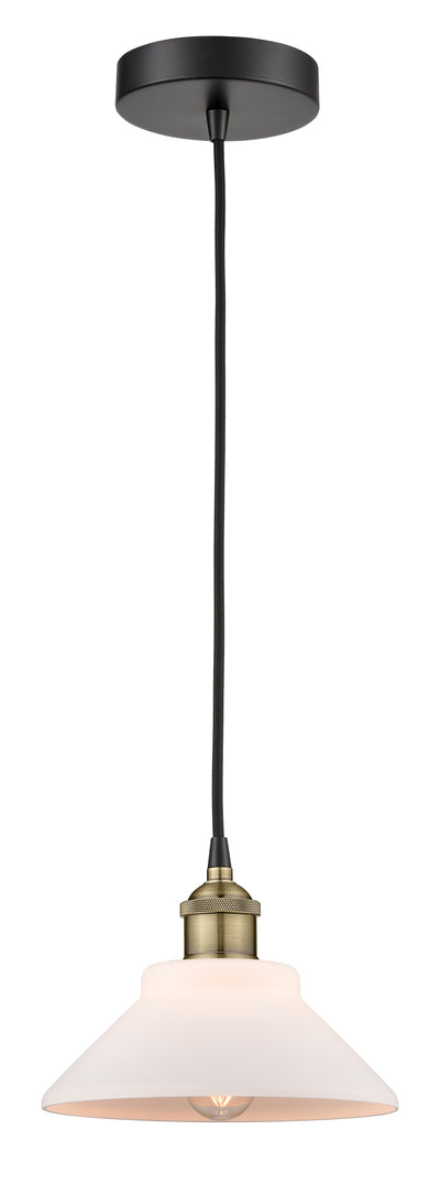 Edison Mini Pendant Antique Brass Finish