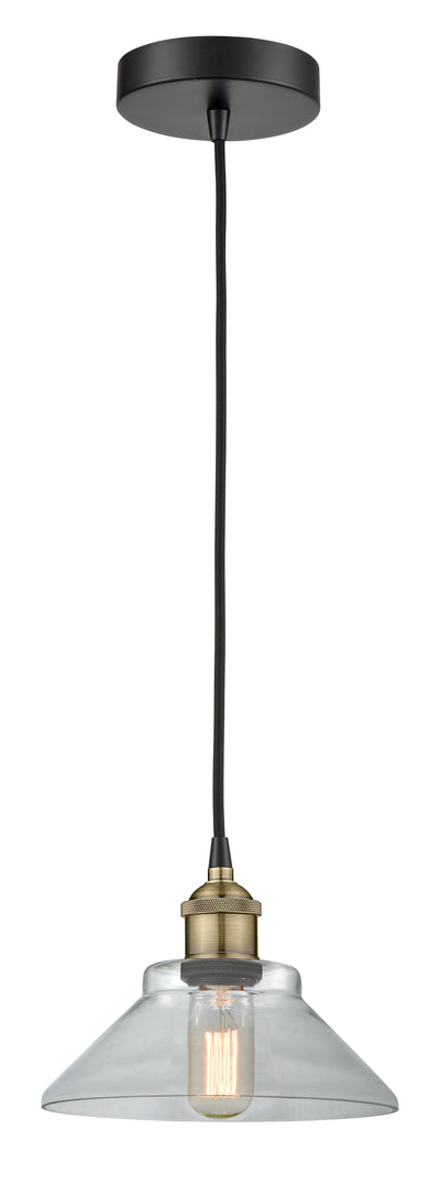 Edison Mini Pendant Antique Brass Finish