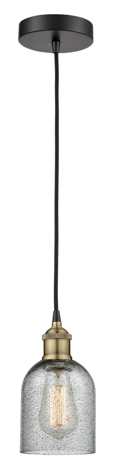 Edison Mini Pendant Antique Brass Finish
