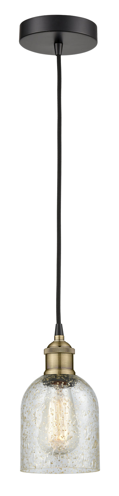 Edison Mini Pendant Antique Brass Finish
