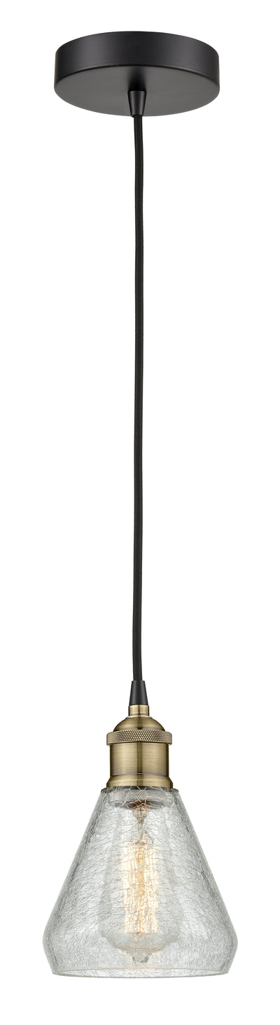 Edison Mini Pendant Antique Brass Finish