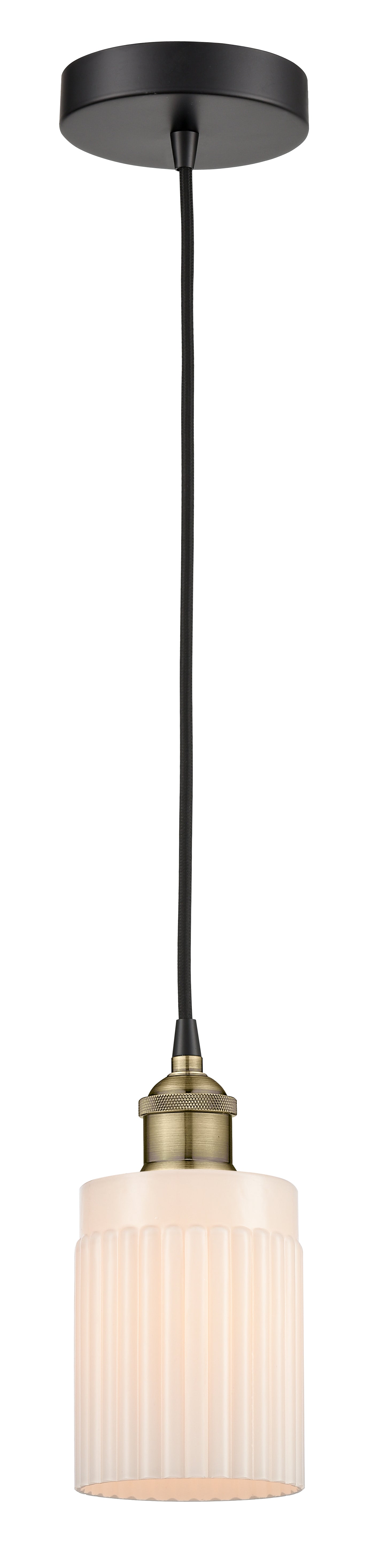 Edison Mini Pendant Antique Brass Finish