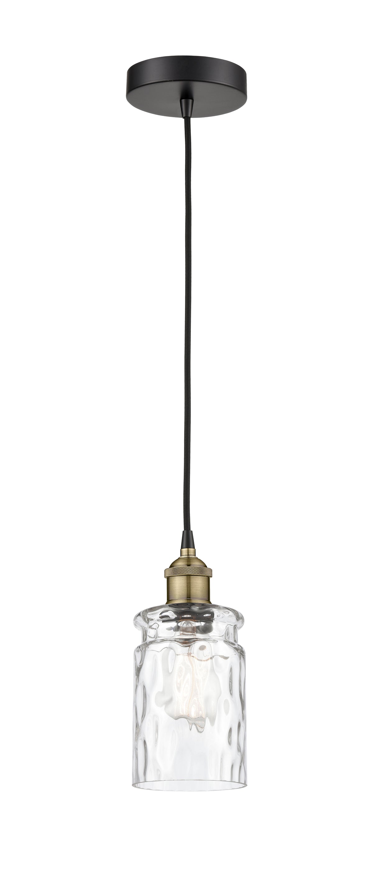 Edison Mini Pendant Antique Brass Dimmable