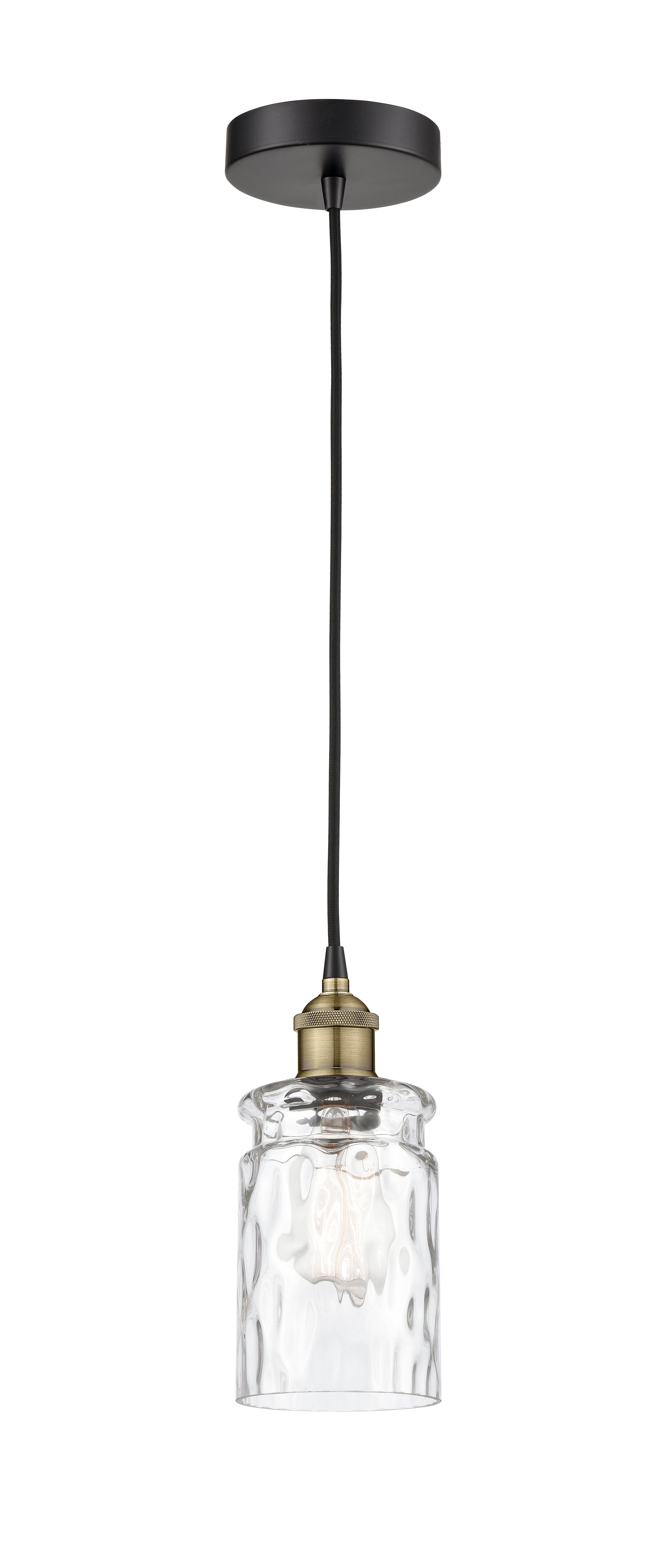 Edison Mini Pendant Antique Brass Dimmable