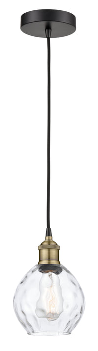 Edison Mini Pendant Antique Brass 6 Inch