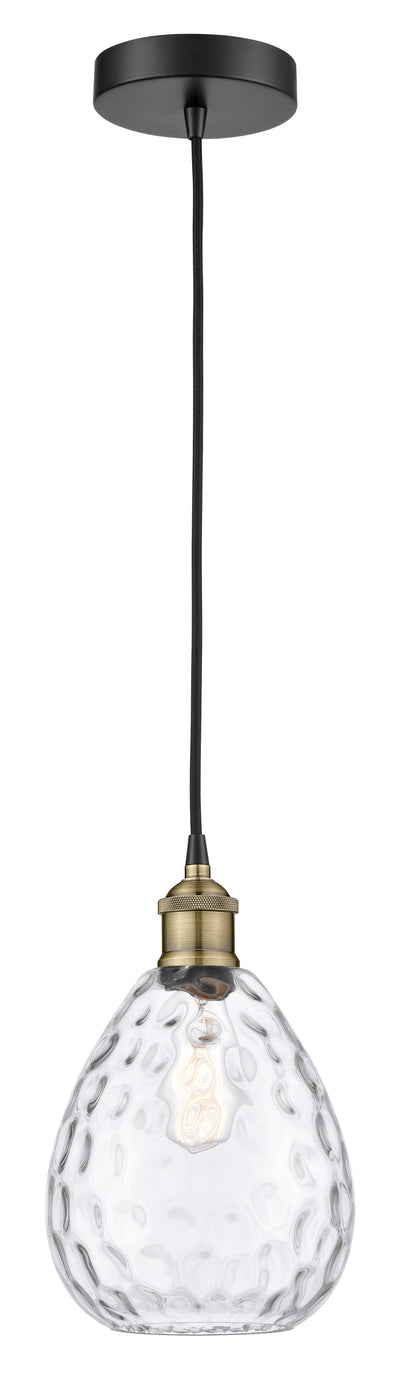 Edison Mini Pendant Antique Brass Finish
