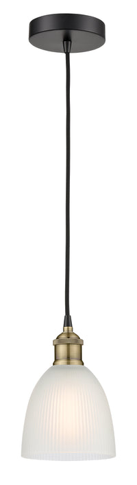 Edison Mini Pendant Antique Brass Finish