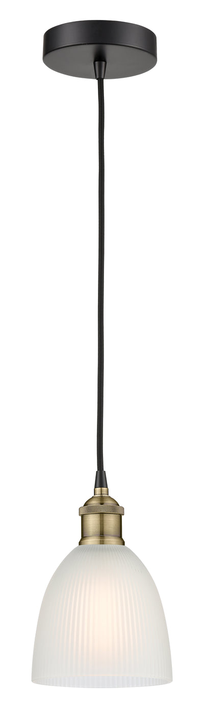 Edison Mini Pendant Antique Brass Finish