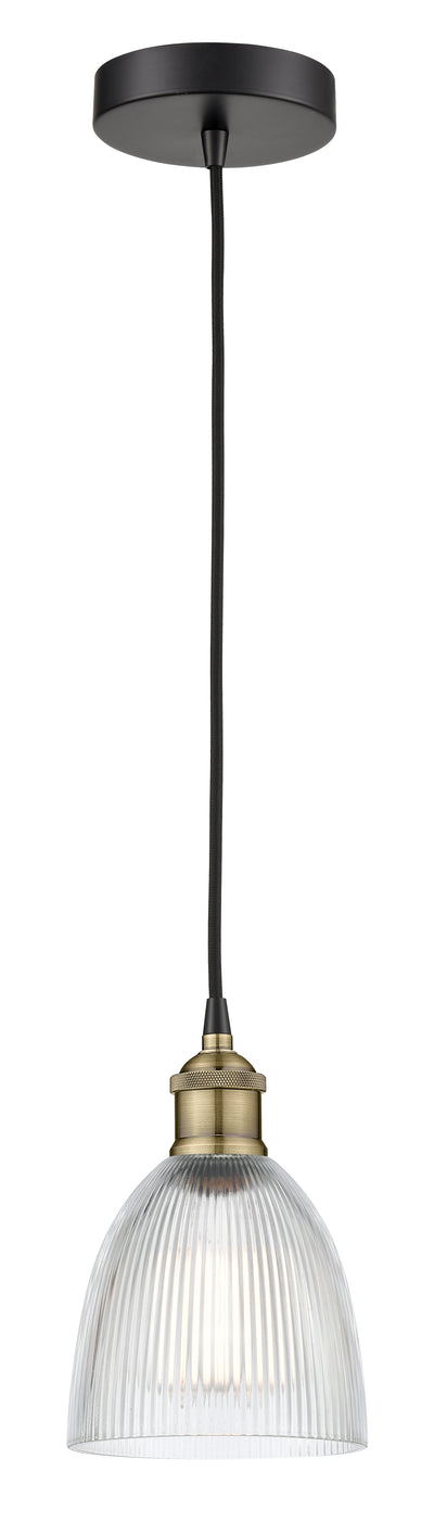 Edison Mini Pendant Antique Brass Finish