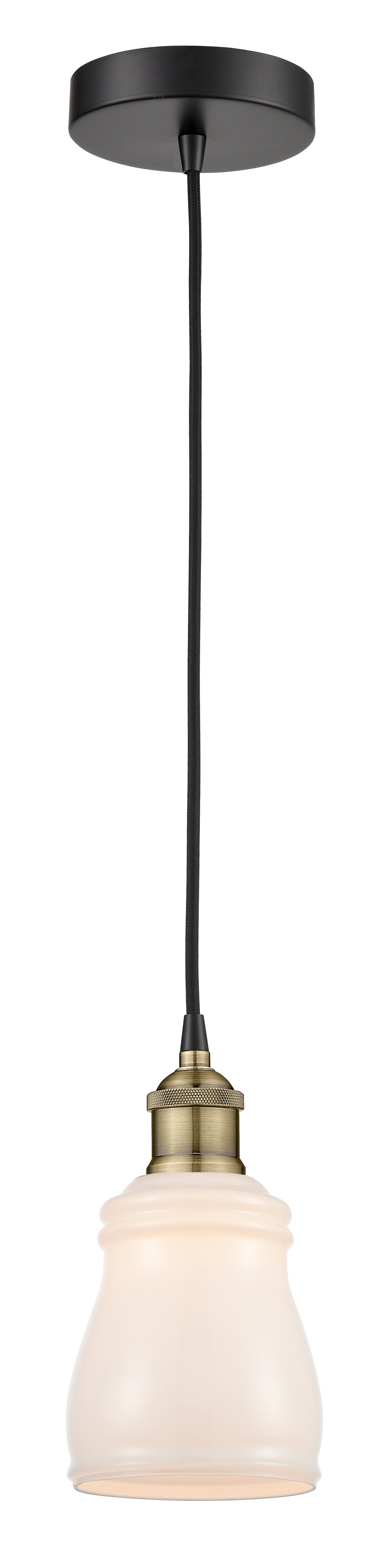 Edison Mini Pendant Antique Brass Finish