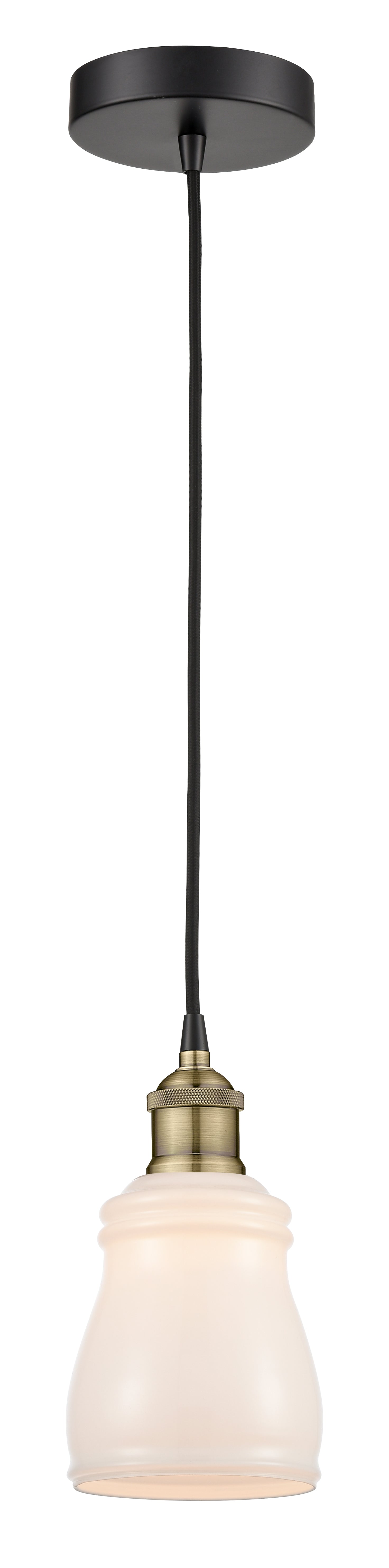 Edison Mini Pendant Antique Brass Finish