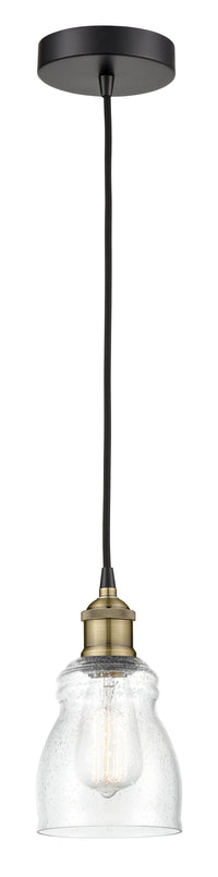 Edison Mini Pendant Antique Brass Finish