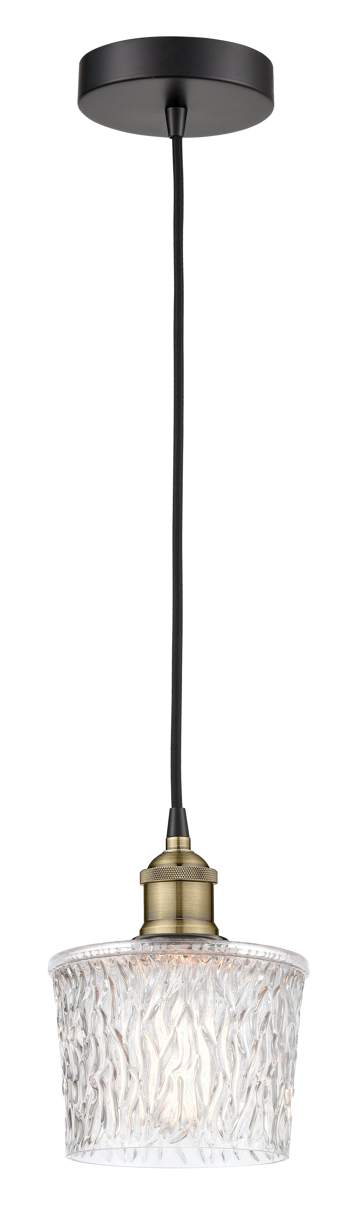 Edison Mini Pendant Antique Brass Finish