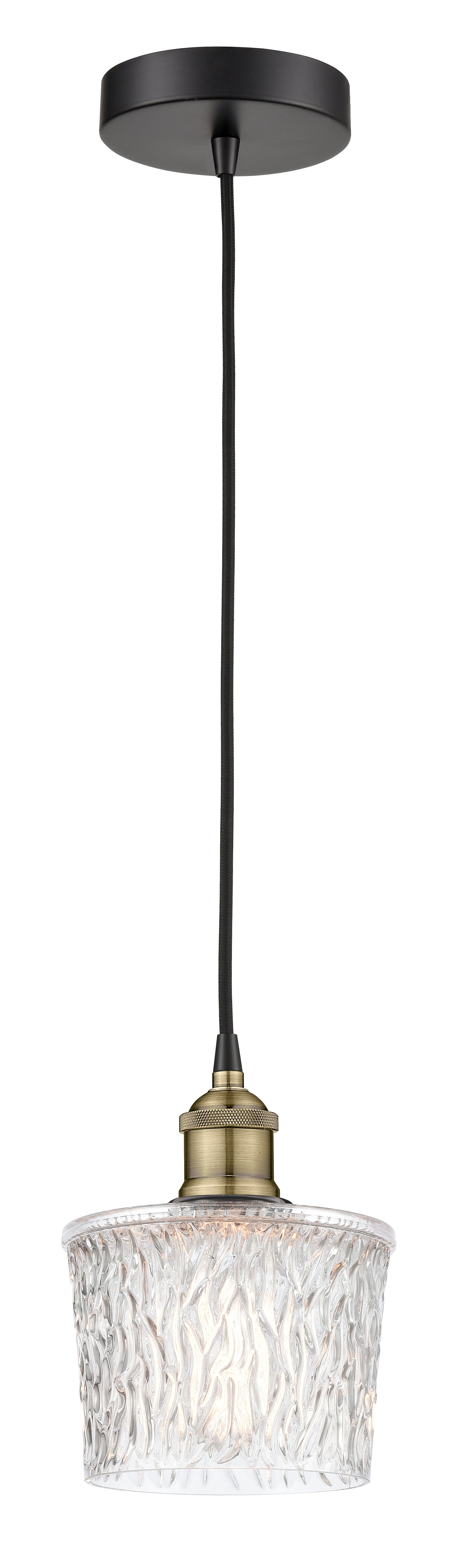 Edison Mini Pendant Antique Brass Finish