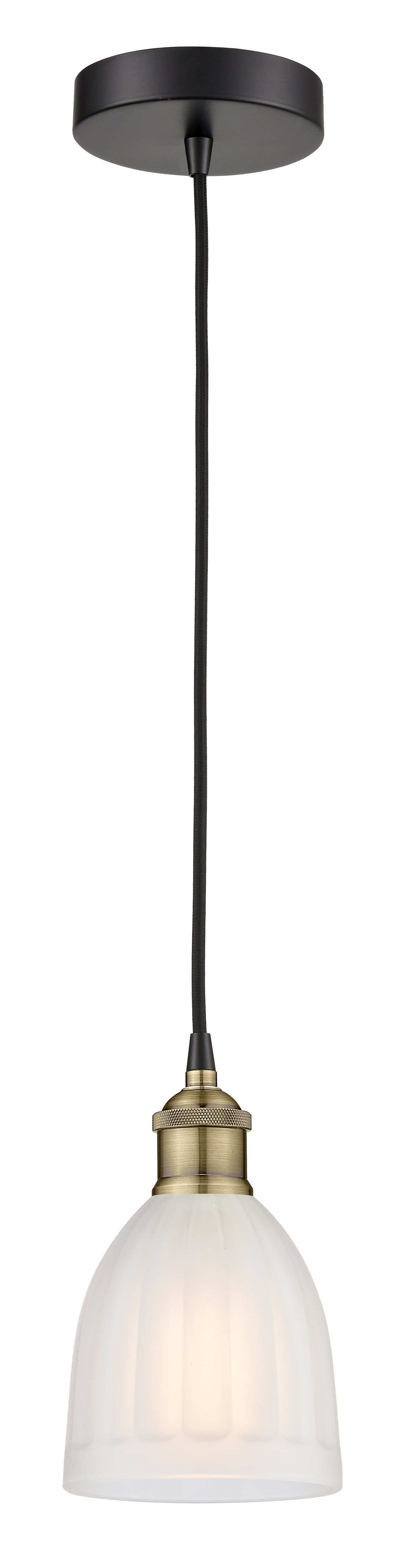 Edison Mini Pendant Antique Brass Finish