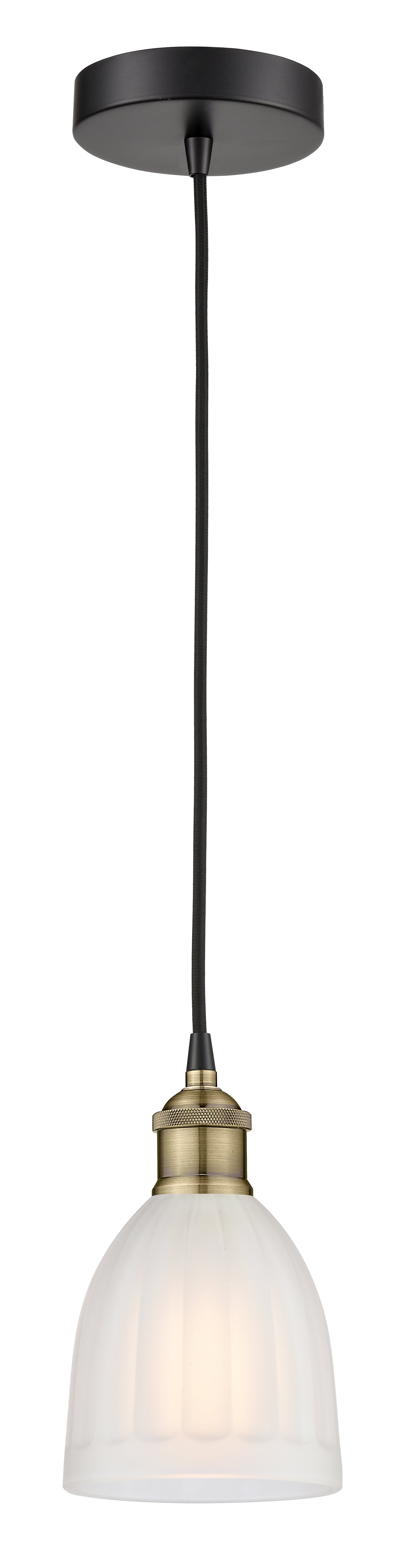 Edison Mini Pendant Antique Brass Finish