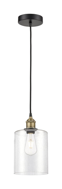 Edison Mini Pendant Antique Brass Cast