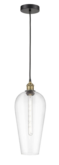 Edison Mini Pendant Antique Brass Finish