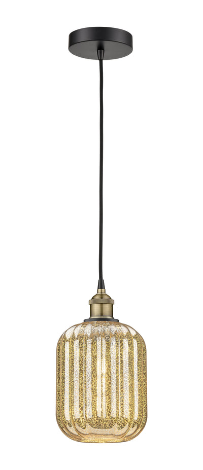 Edison Mini Pendant Antique Brass Finish