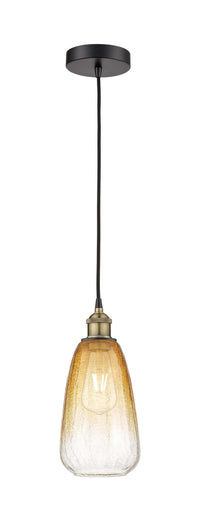Edison Mini Pendant Antique Brass Finish