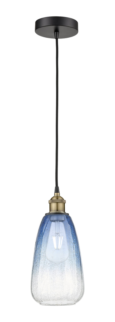 Edison Mini Pendant Antique Brass Finish