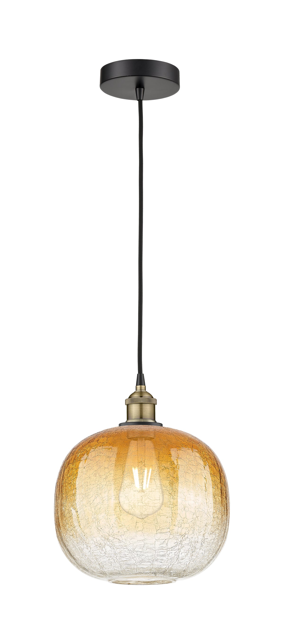 Brookhaven Sphere 11-Inch 1-Light Cord-Hung Mini Pendant