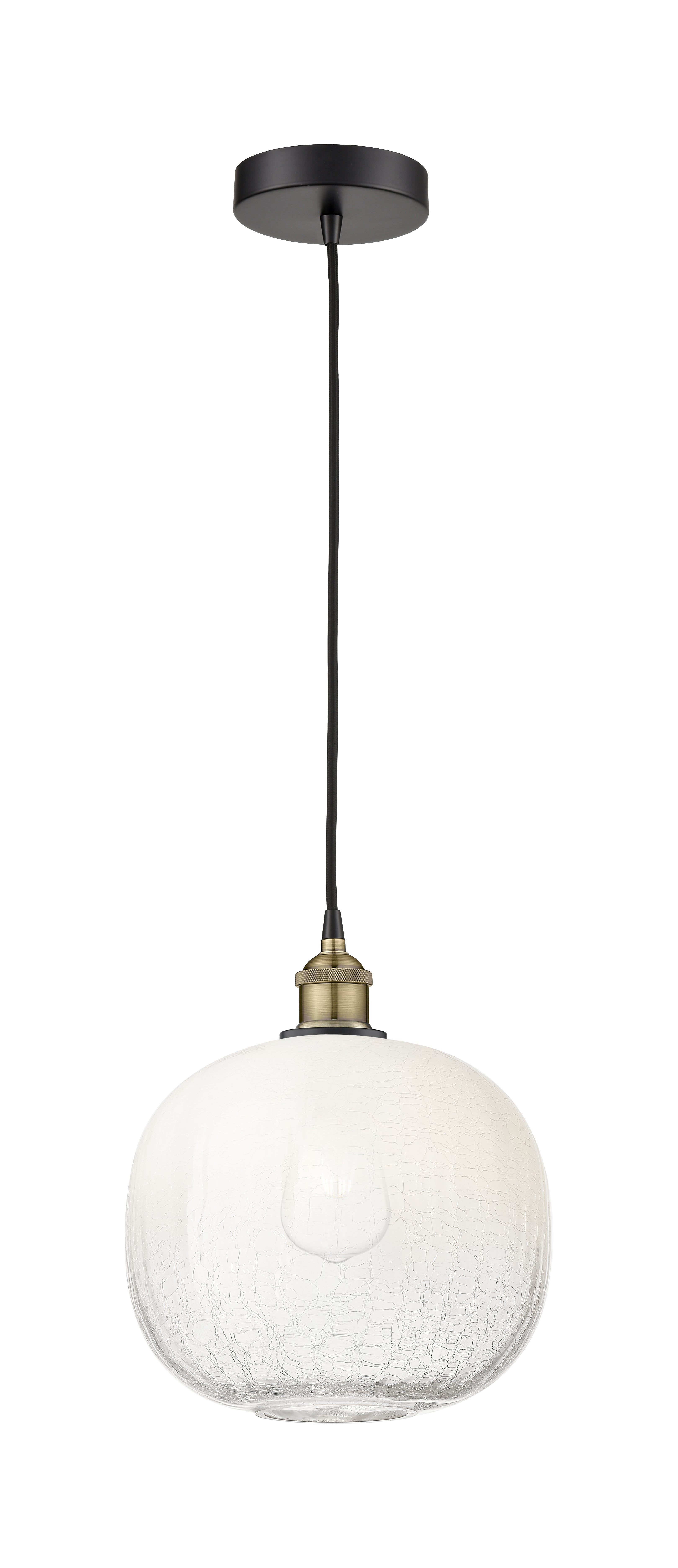 Edison Mini Pendant Antique Brass Finish