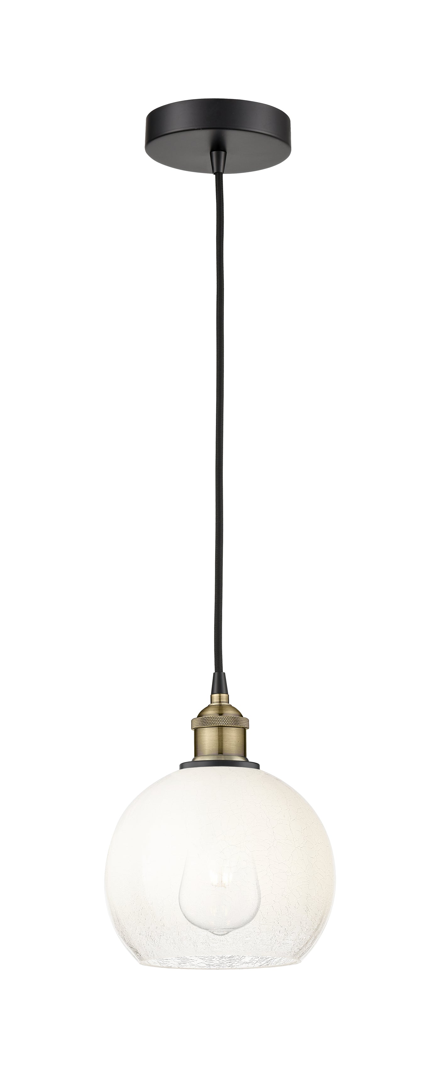 Edison Mini Pendant Antique Brass Finish