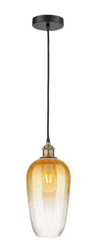 Edison Mini Pendant Antique Brass 7 Inch