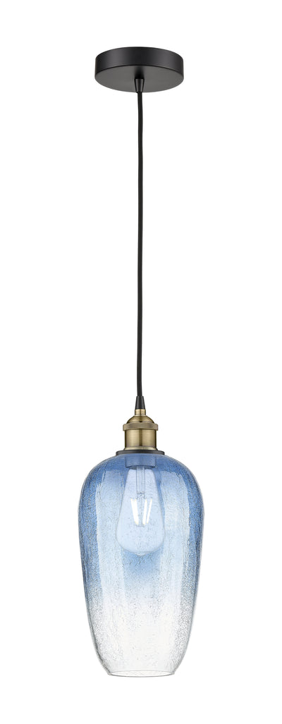 Edison Mini Pendant Antique Brass 7 Inch