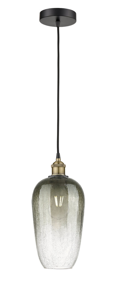 Edison Mini Pendant Antique Brass 7 Inch