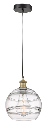 Edison Mini Pendant Antique Brass 10 Inch