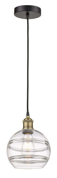 Edison Mini Pendant Antique Brass Cast