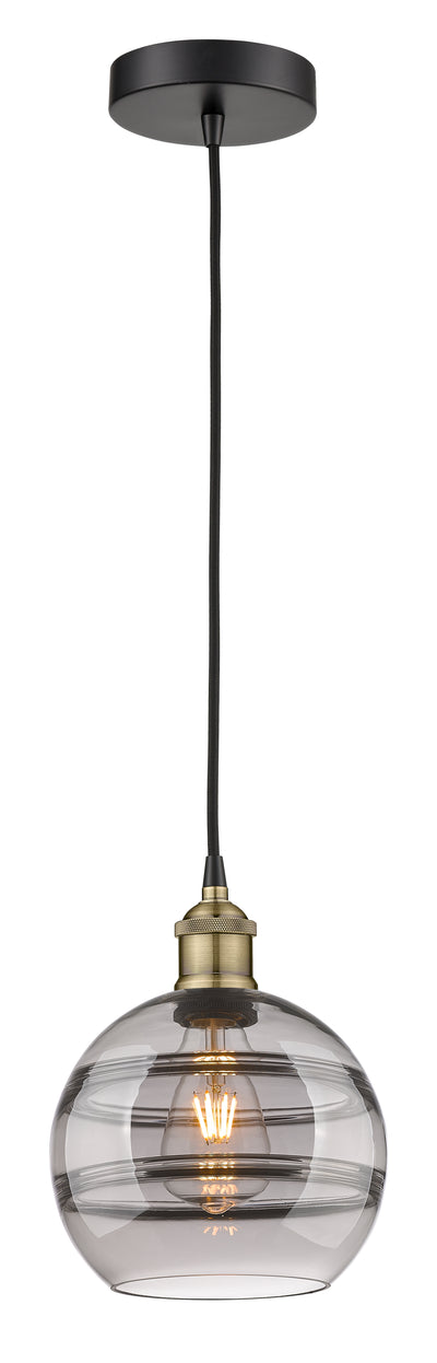 Edison Mini Pendant Antique Brass Cast