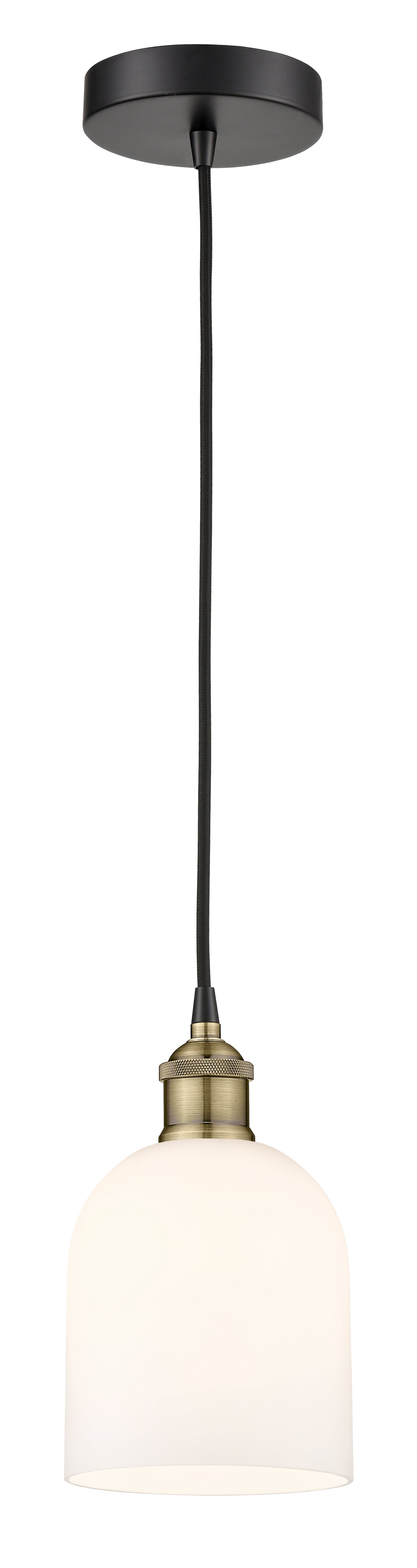 Edison Mini Pendant Antique Brass Finish