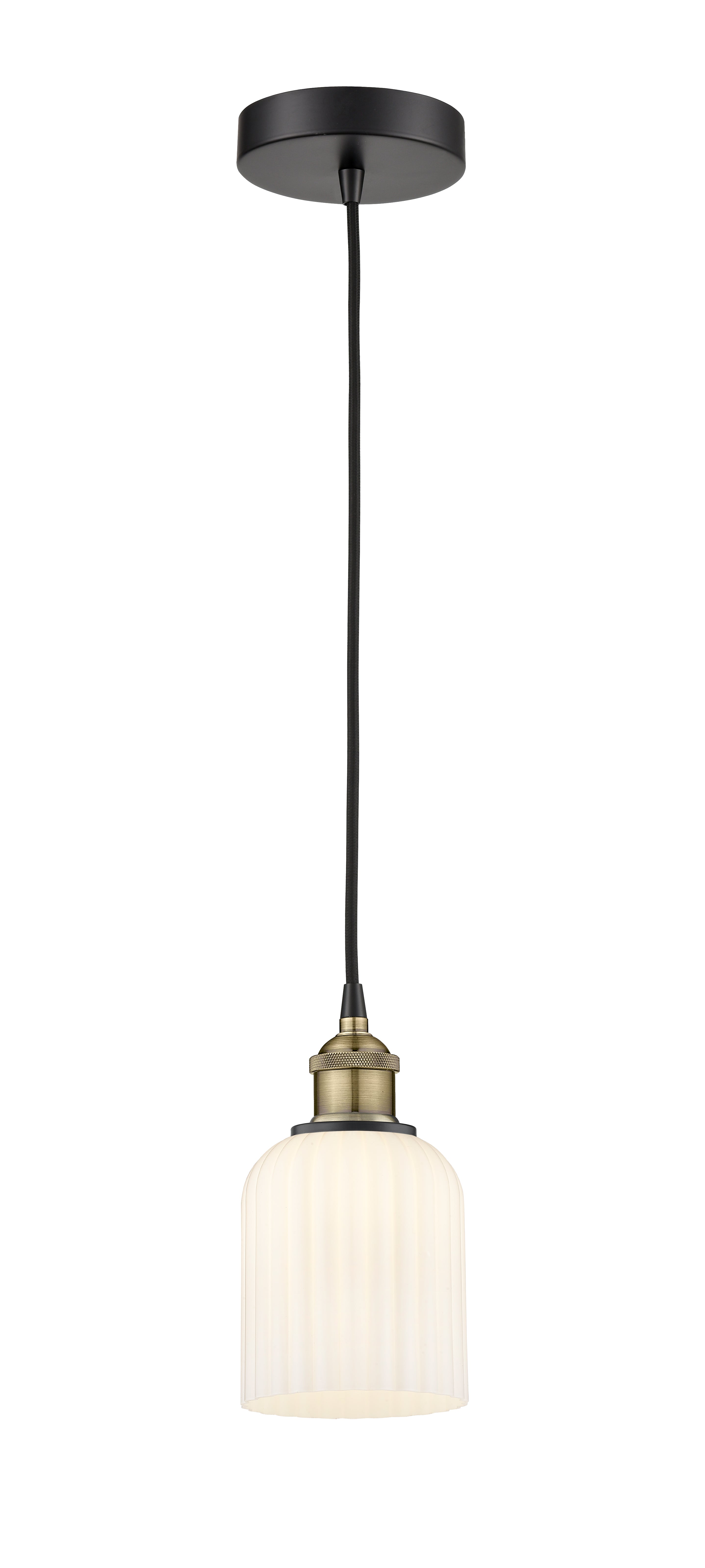 Edison Mini Pendant Antique Brass Dimmable